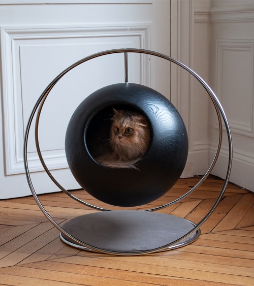 TSLBW Lit pour chat - Lit pour animal domestique - Maison douce et  confortable - Lit chaud pour chat et chiot