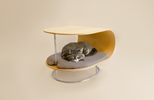 lit pour chat et chien et table d'appoint